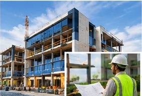Construction site operated by Amida Construction